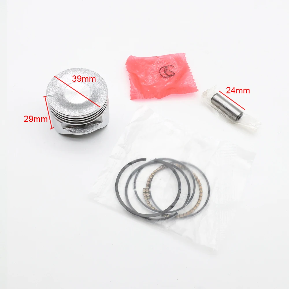 GX35 39mm Piston Ring Circlip Pin Kit for HONDA GX35 HHT35S UMK435 140F 4 Stroke 35.8cc Trimmer P/N 10100-Z3F-405