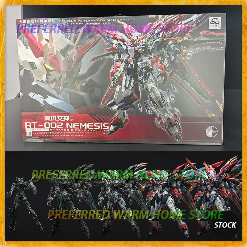 In Stock Infinite Dimension RT-002 NEMESIS 1/100 Assembling Model Mecha Model Pvc Toys IN ERA+ ADVANCED STRATEGIC REVENGE TITAN