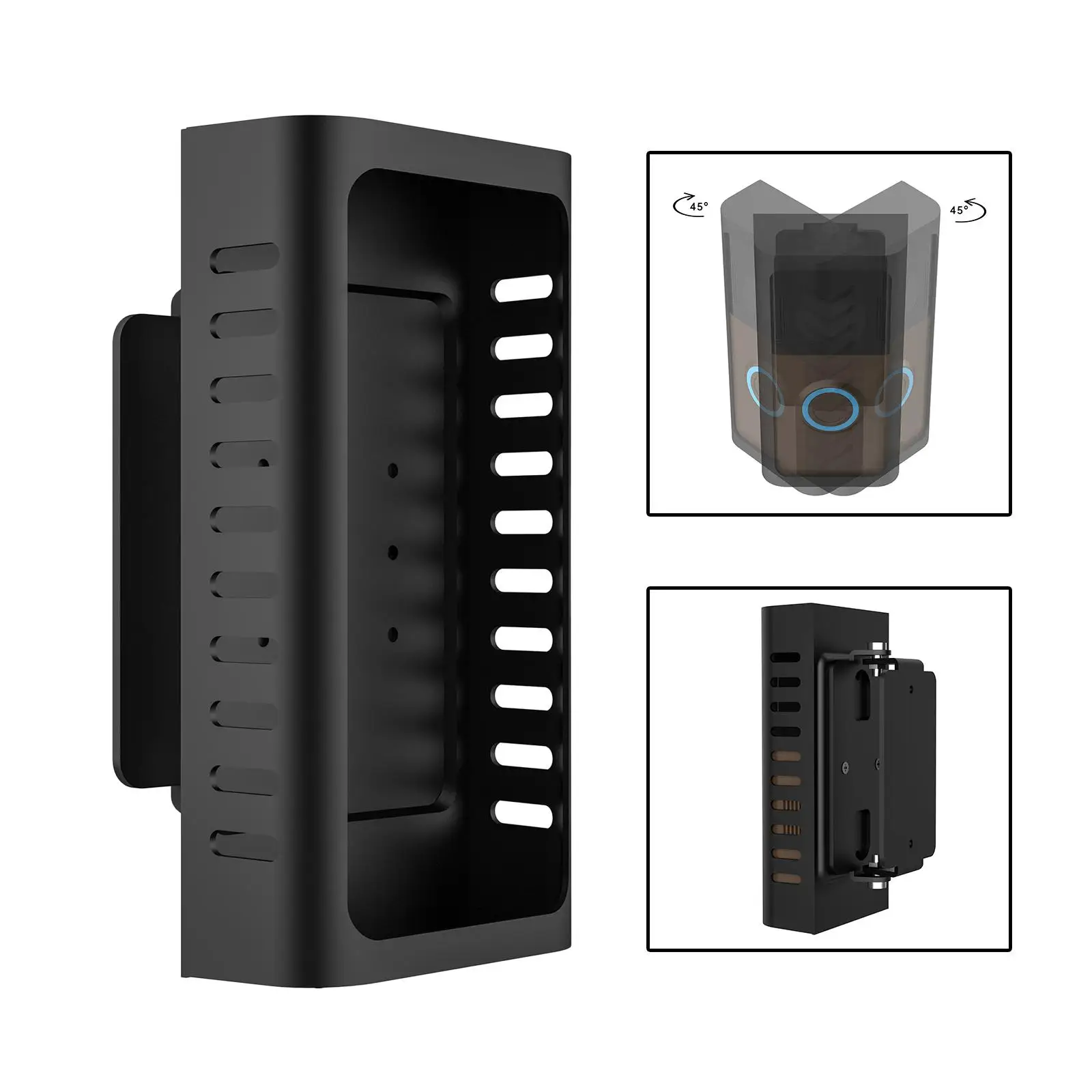 Anti Video Mounts, Metal Case Adjustable Mounting Bracket for Video 1/2/3/4 Dorms Apartments Home