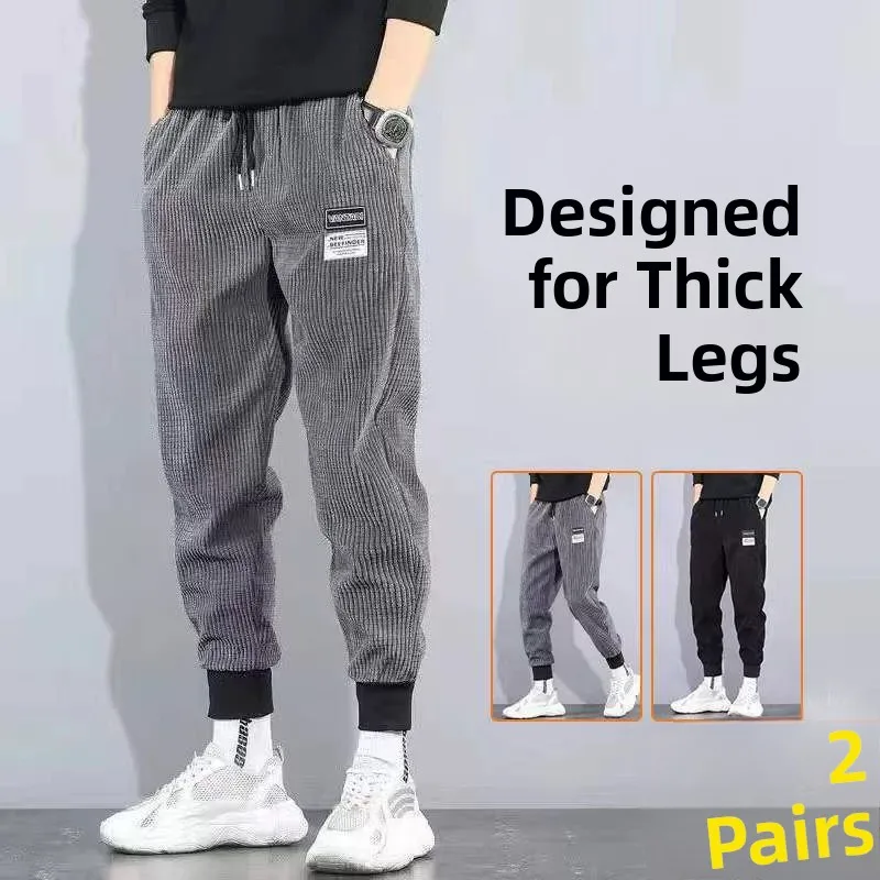 

Мужские модные вельветовые брюки-харланы свободного кроя для спорта и повседневной носки, осенне-зимняя новинка, весенние трендовые длинные брюки для молодежи