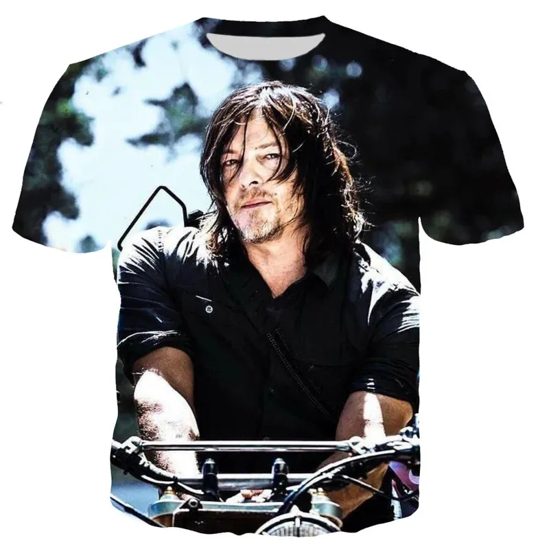 

The Walking Dead 3D Printed T-shirt Men Women Fashion Casual Style Tshirt Unisex Harajuku Streetwear Oversized Tee Tops