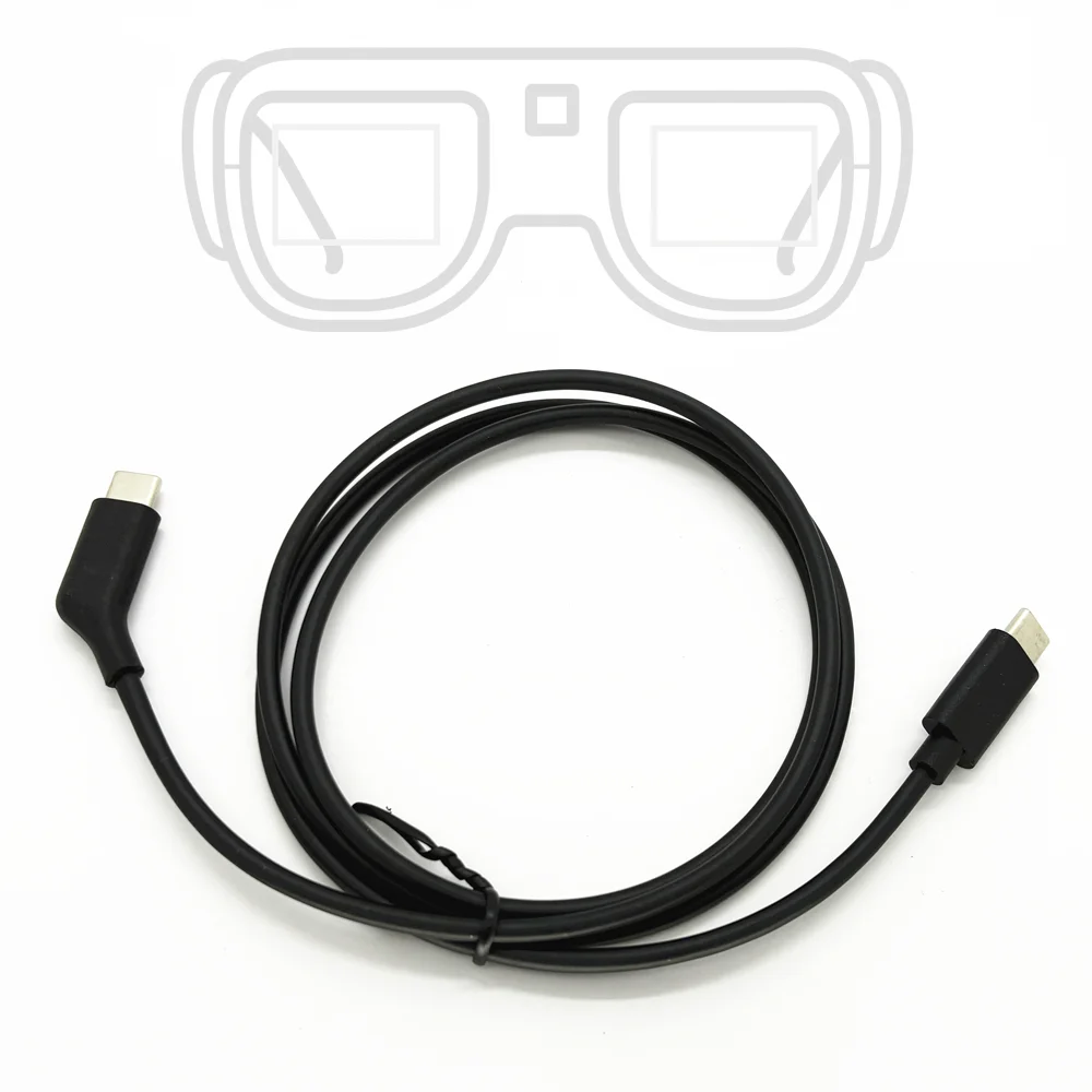 C-C AR Glasses USB-C зарядный кабель для передачи данных для Xreal One Pro Air2 Viture One Lite Rokid Max 2 Rayneo Air 3 2s Nreal Glass Type-C