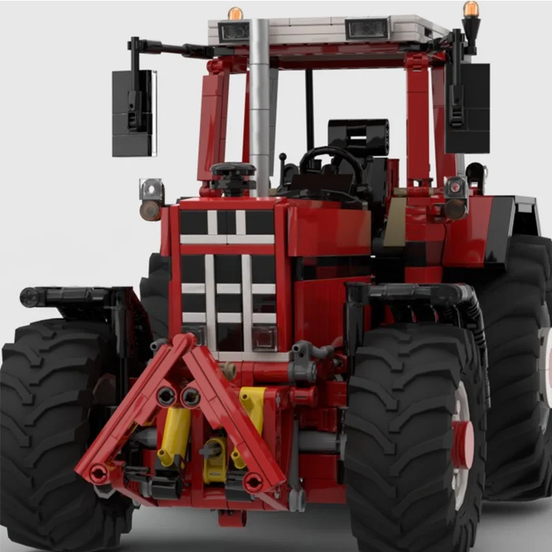 1106pcs MOC International Tractor Technical Model Building Blocks Room Accessories, Home Decor Bookshelf Display Gift For Adults