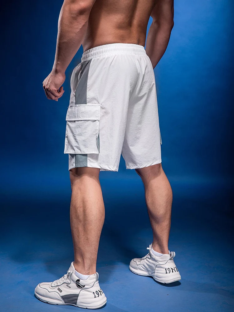 Mens Cargo Shorts Quick Dry Shorts Fishing Hiking Workout Basketball Outdoor Athletic Gym Fitness Casual Sports Travel Pants