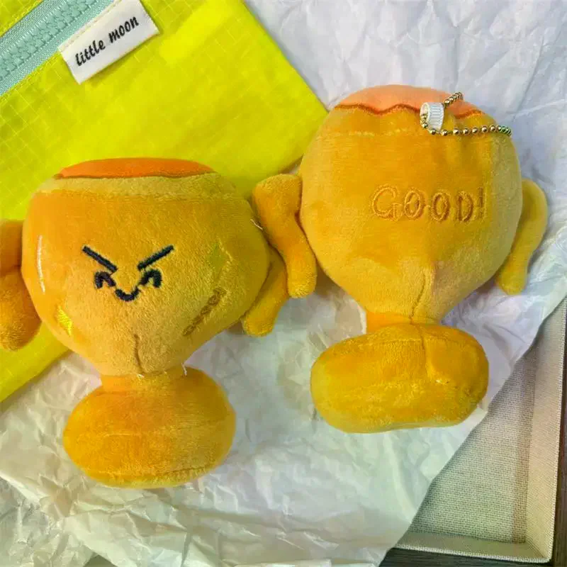 

Pendant 1/2PCS Cute Victory Trophy Mascot Plush Doll Stuffed Toy Keychain Bag Hanging Charm Keyring Lucky Blessing Souvenir Gift