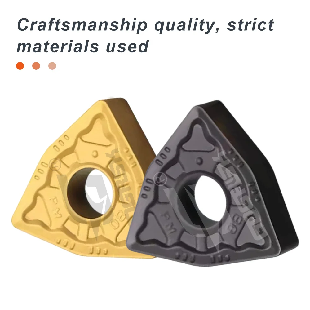 WNMG080404 PM DBC251 WNMG080408 PM WNMG080412 PM DBC251 DBC252 Tornio CNC Utensili per tornitura Inserto in metallo duro WNMG Utensile per tornitura esterna