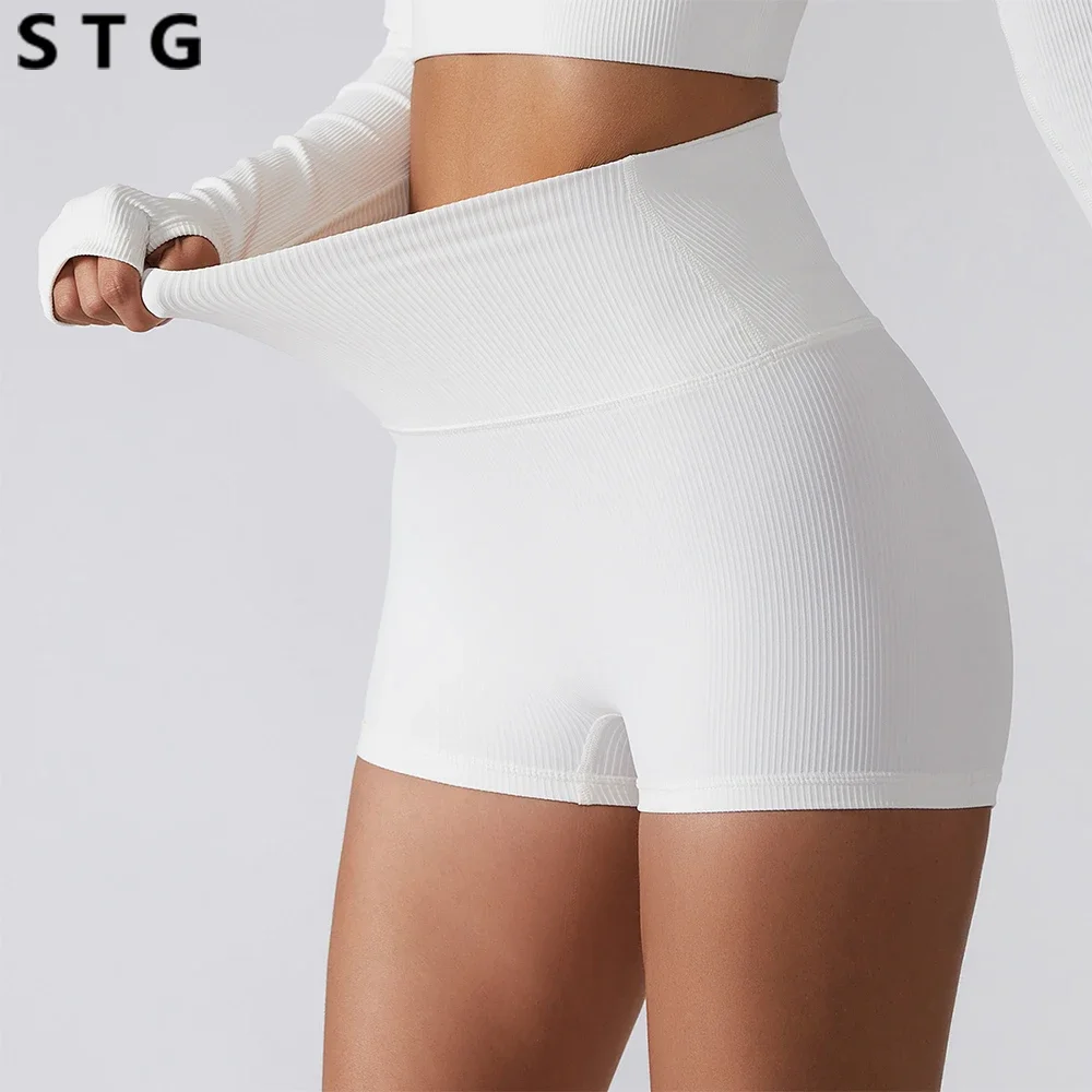 Women's Cycling Shorts Yoga Shorts Sports Running Sportswear Fitness Workout  Gym Push Up Lifting High Waist Shorts Activewe