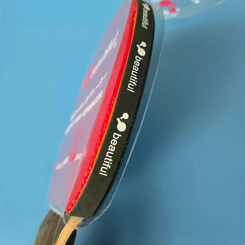 Dedicated Adhesive Film for Table Tennis Paddles, One-Piece Edge Guard, Thickened and Widened