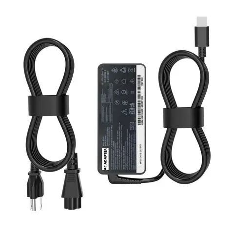 Cargador USB C de 65W para Lenovo ASUS ACER Samsung HP DELL Huawei Xiaomi, cualquier ordenador portátil o teléfonos inteligentes, adaptador de corriente PD TYPE-C