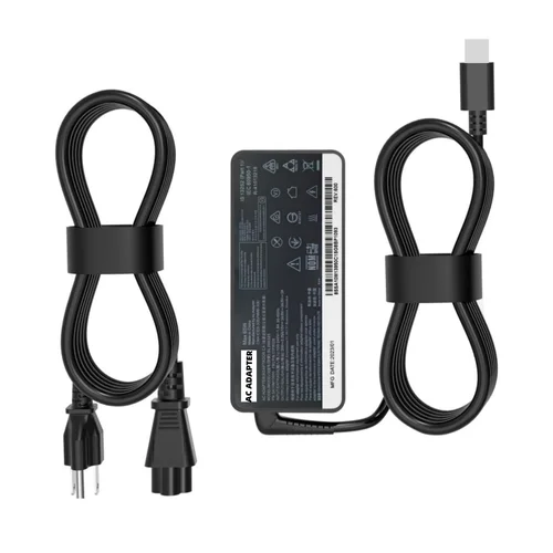 Cargador USB C de 65W para Lenovo ASUS ACER Samsung HP DELL Huawei Xiaomi, cualquier ordenador portátil o teléfonos inteligentes, adaptador de corriente PD TYPE-C
