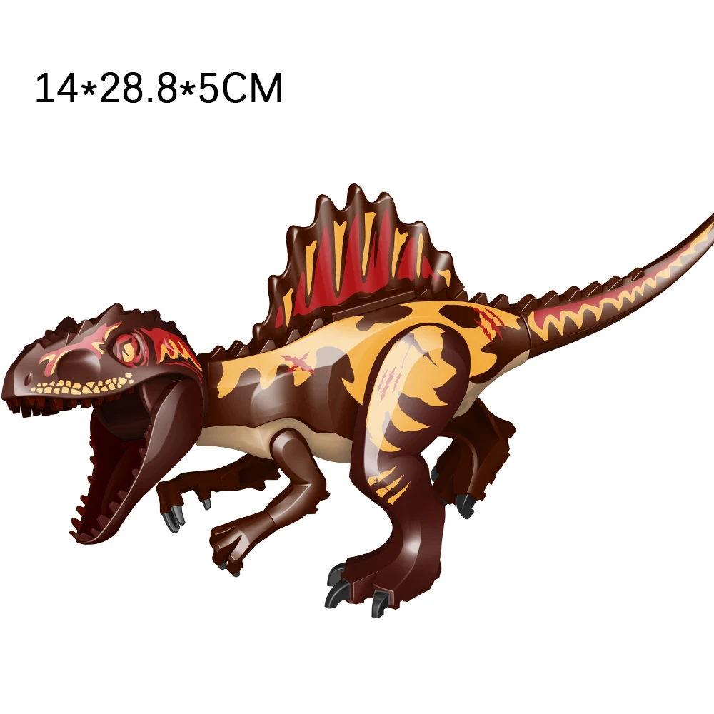 Blocs de construction de dinosaures jurassiques Indominus Rex, bricolage, tyrannosaure de grande taille, modèles de figurines d'action, jouets pour enfants, cadeaux d'animaux