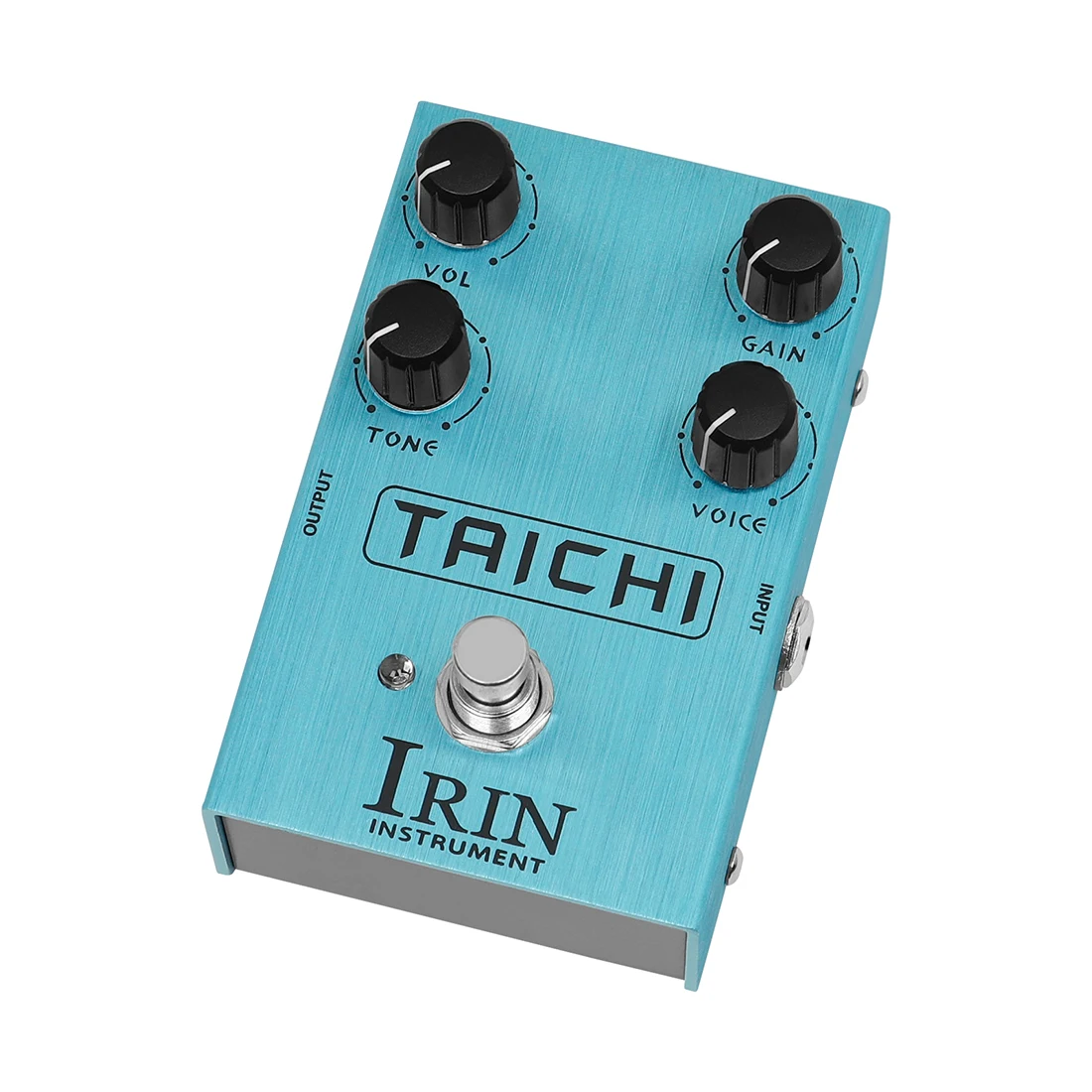 

IRIN AN-38 TAICHI Low Gain Overdrive Pedal OD Classic Amp Sound VOICE Knob Controls Different EQ Frequency Bands Guitar Effects