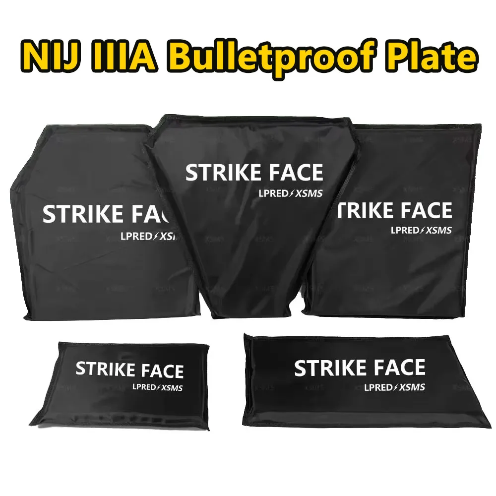 1Pcs Ballistic NIJ IIIA 3A Soft Bulletproof Plate Bulletproof Backpack Ballistic Board Big Plates 6x6 6x8 10x12 11x14