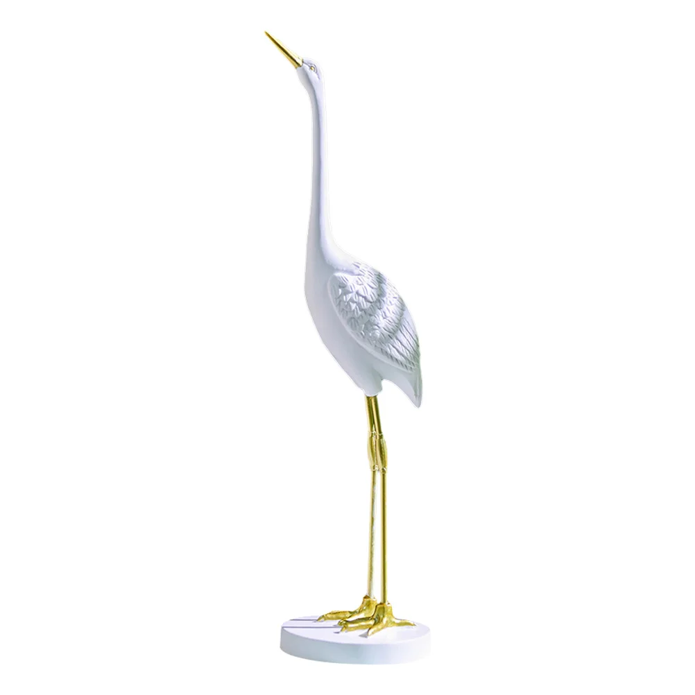 Home Decorations Crane Ornament Household Decorative Ornaments Red-crowned Animals