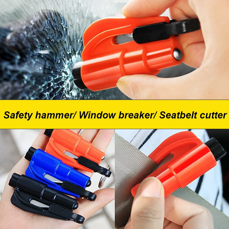 Car Safety Hammer Mini Car Multi-functional Escape Hammer To Break The Glass Rescue Hammer for Auto Window