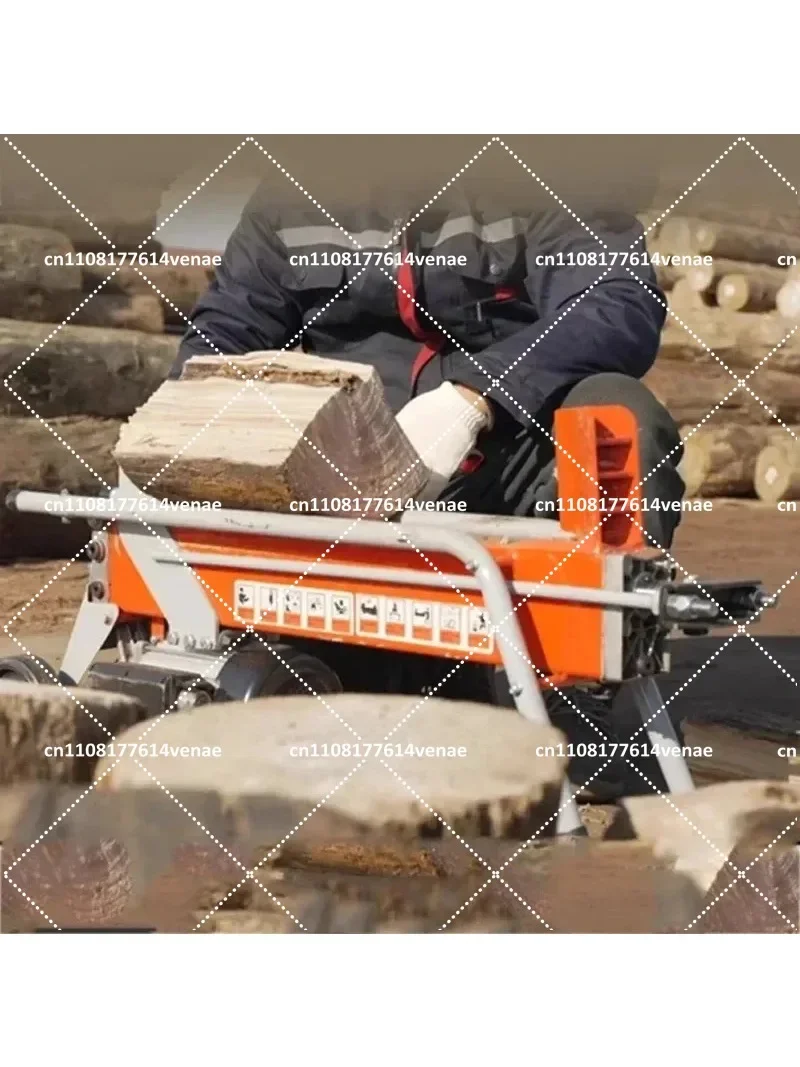 8 Ton Hydraulic Log Splitter 220V Horizontal Wood Firewood Splitting Machine for Home Use