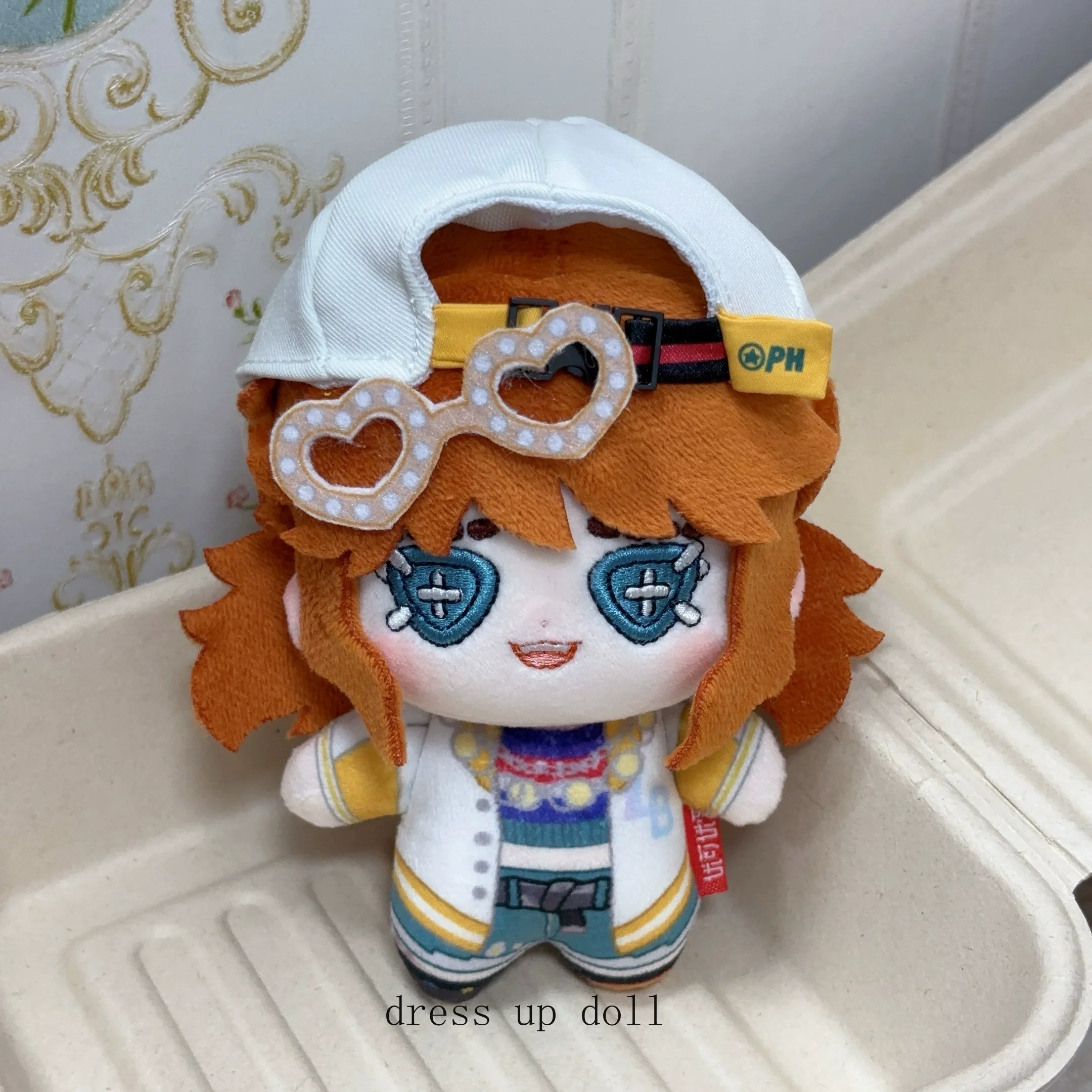 

Аниме милая идентичность V серии болельщик плюшевая кукла Нуну фигурки тела куклы 10 см сумка кулон брелок игрушка плюшевый талисман подарок