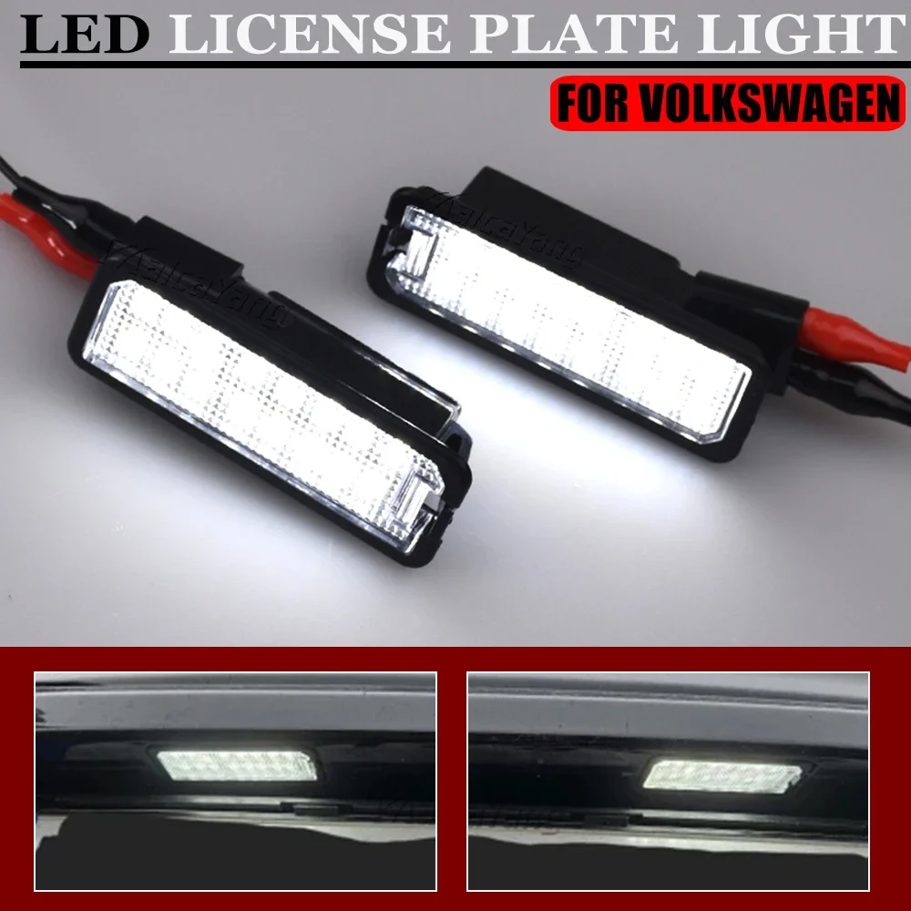 2pcs LED License Number Plate Light Lamp For Seat lbiza MK4 6J1.6J5.6J8 2008-2015,lbiza MK4 6P 2015-2017,lbiza MK5 6F 2017-2020