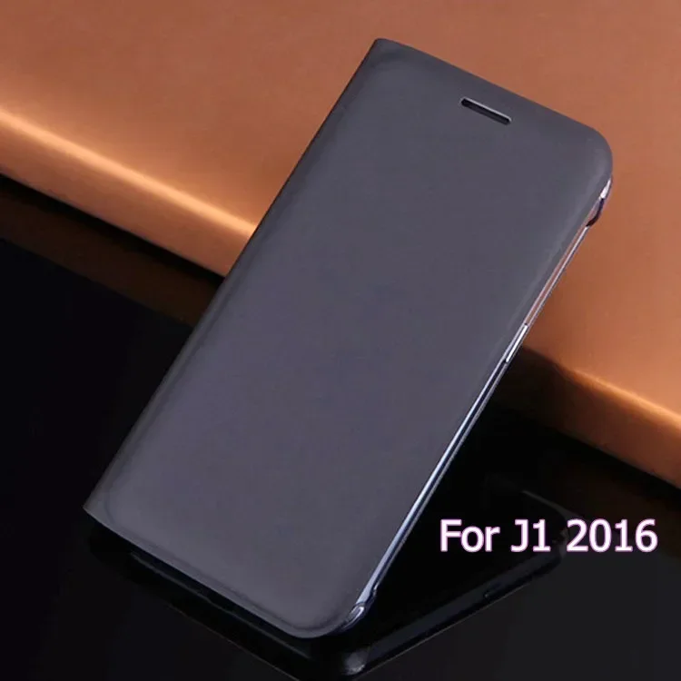 Capa carteira de couro pu com capa flip para samsung galaxy j1 2016 j120 j120f j120h j120m concha com suporte para cartão bolsa coldre