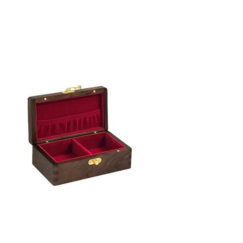 For piggy bank black walnut solid wood storage box piggy bank wooden box