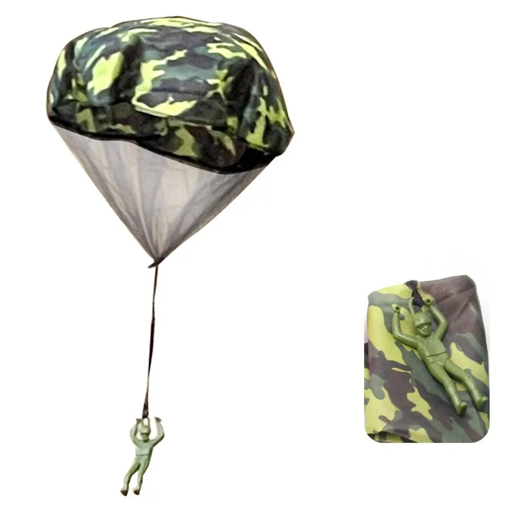 Nieuw Geen Batterij Parachute Speelgoed Of Montage Vereist Buiten Gooien Speelgoed Parachute Gooien Gooi Het Omhoog Vliegend Speelgoed Voor Kinderen