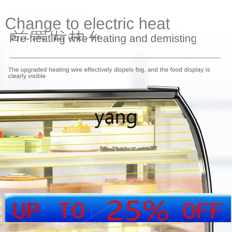 

Ltt Display Cabinet Glass Commercial, Fruit Pastry Dessert Deli Fresh-keeping Cabinet