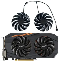 NEW 88MM 4PIN T129215SU PLD09210S12HH RX 580、RX 570 GPU FAN,For Gigabyte AORUS Radeon RX 580、RX 570 Graphics card cooling fan