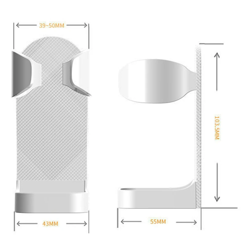 Electric Shaver Razor Wall-Mounted Holder Traceless Toothbrush Stand Rack Space Saving Storage Holder Base Bathroom Accessories