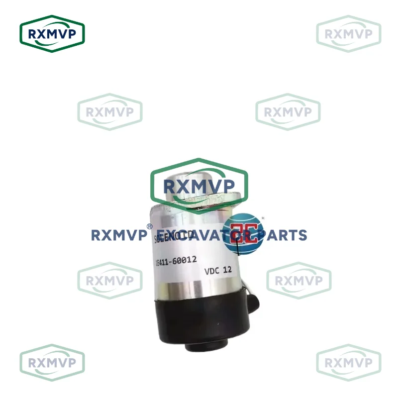 1E411-60012 Stop Solenoid Valve 12V Fits Excavator Kubota Diesel Engine D902 Z482 D722