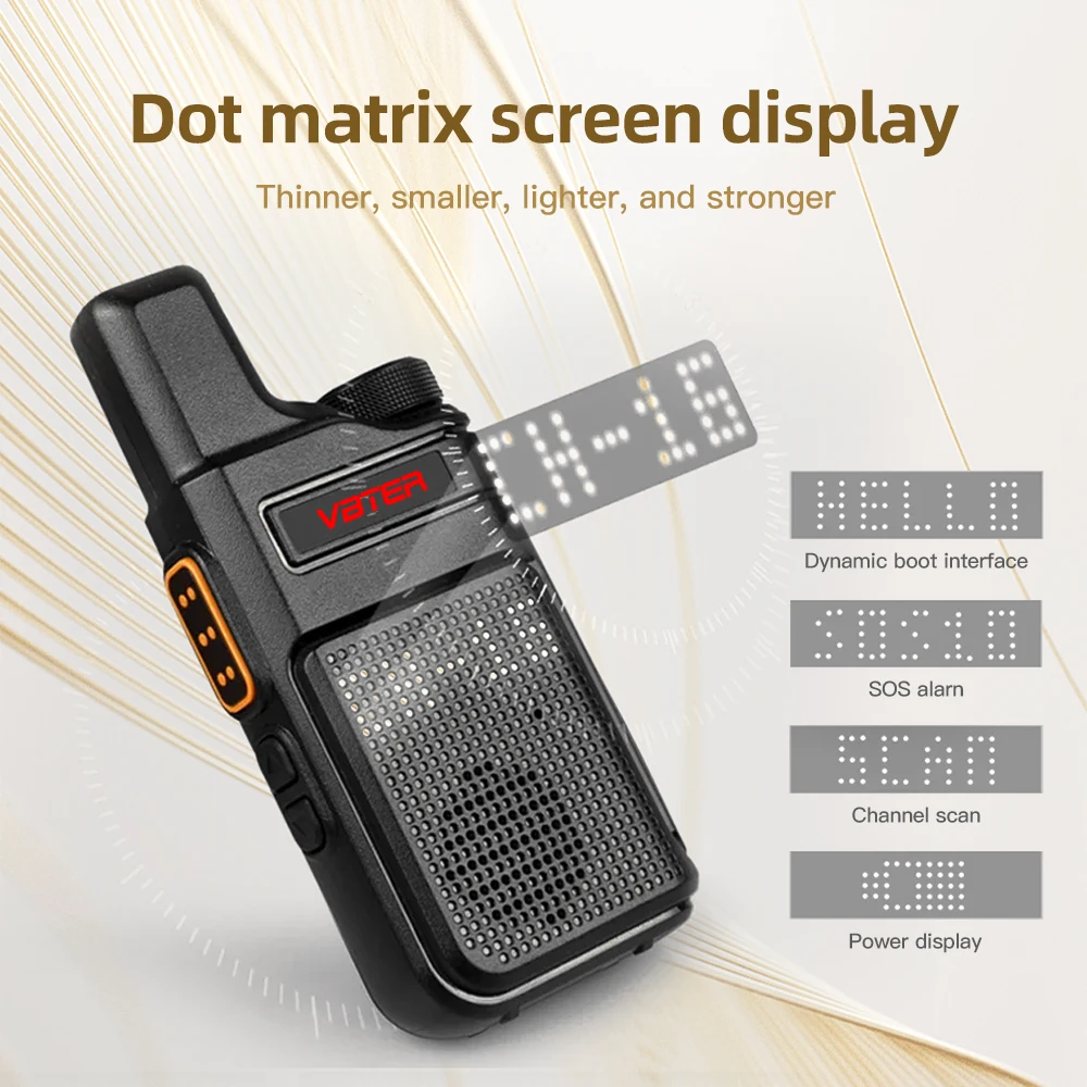 1/2 قطعة WBT-V1 Plus شاشة عرض 400-470 16CH يده اسلكية تخاطب لمستشفى تقديم الطعام موقع البناء الاستخدام اليومي راديو