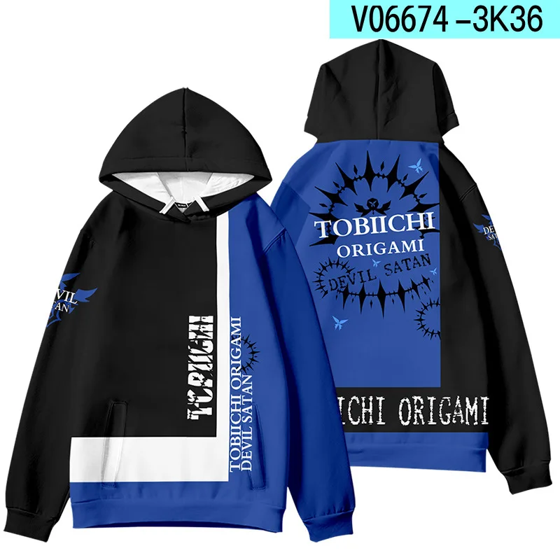 

2024Hoodie Sweatshirt Casual TracksuitsNew Anime Date A Live Cosplay Costume Tobiichi Origami Tokisaki Kurumi Women Men Hoodies