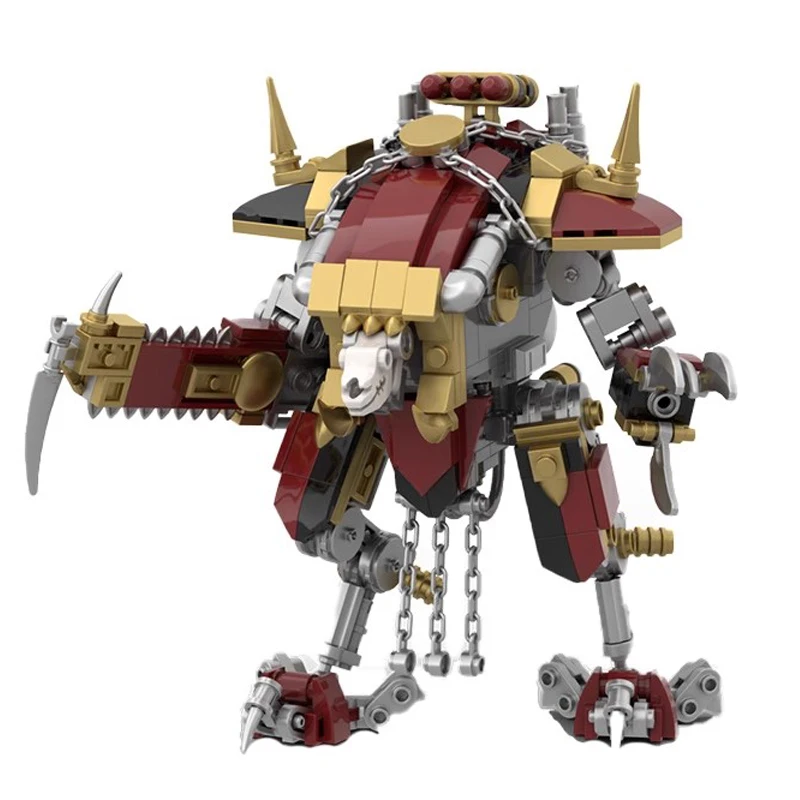 Bricklink MOC idées jeu de combat Robot réempteur Dreadnought Mecha guerrier ensembles blocs de construction créatifs jouets pour enfants cadeau de noël