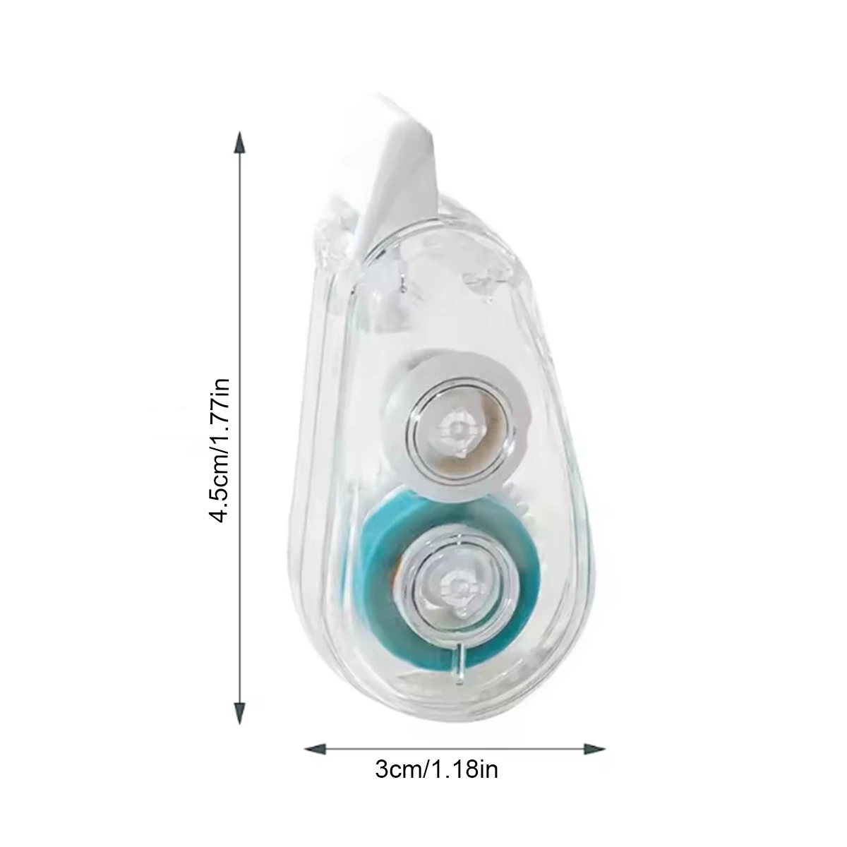 Mini cinta adhesiva de doble cara, pegamento japonés, revestimiento de puntos, desechable para planificador Dokibook, accesorios, herramienta de bricolaje, 1 ud.