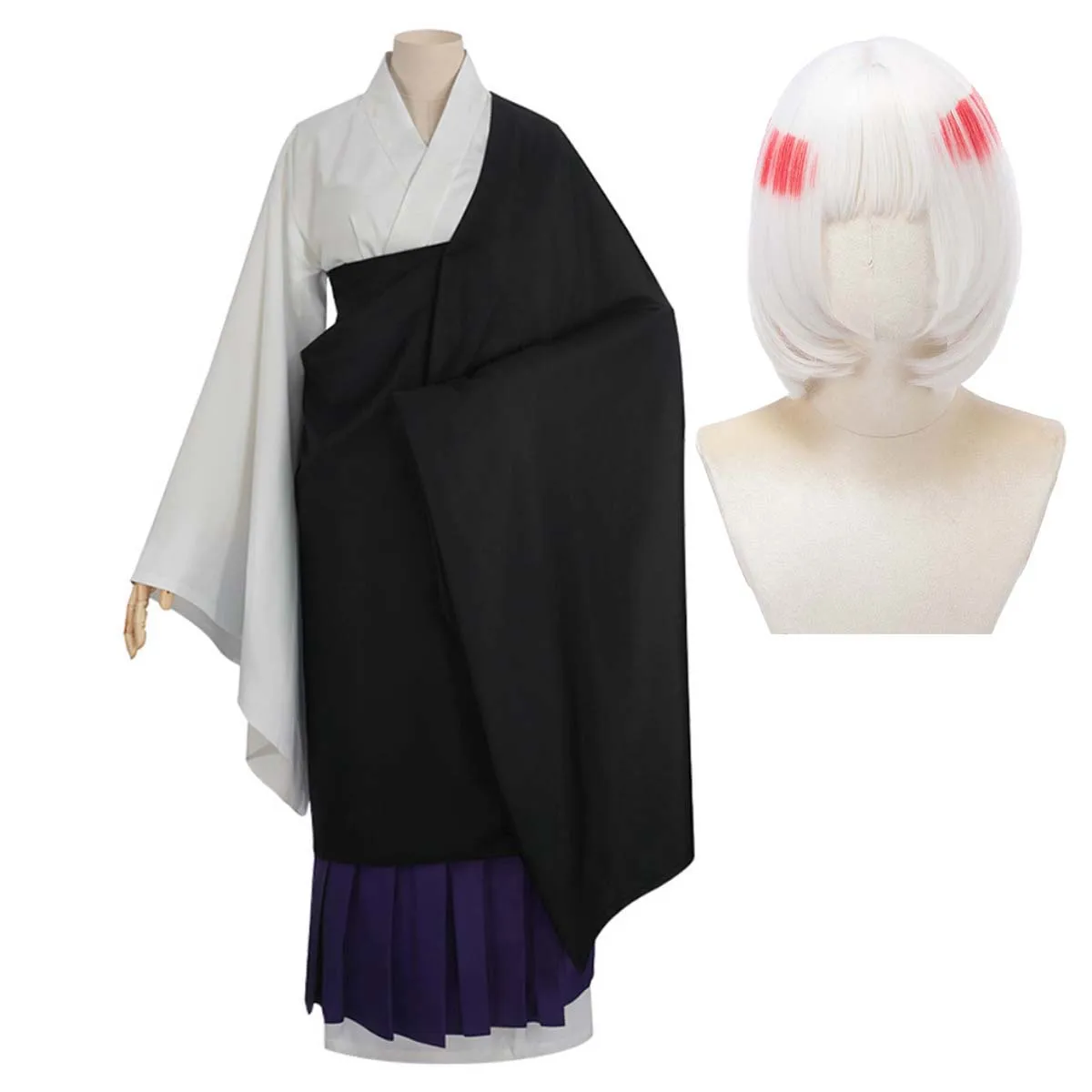 

Halloween Party Uraume Cosplay Kimono Uniforms Monk Costume