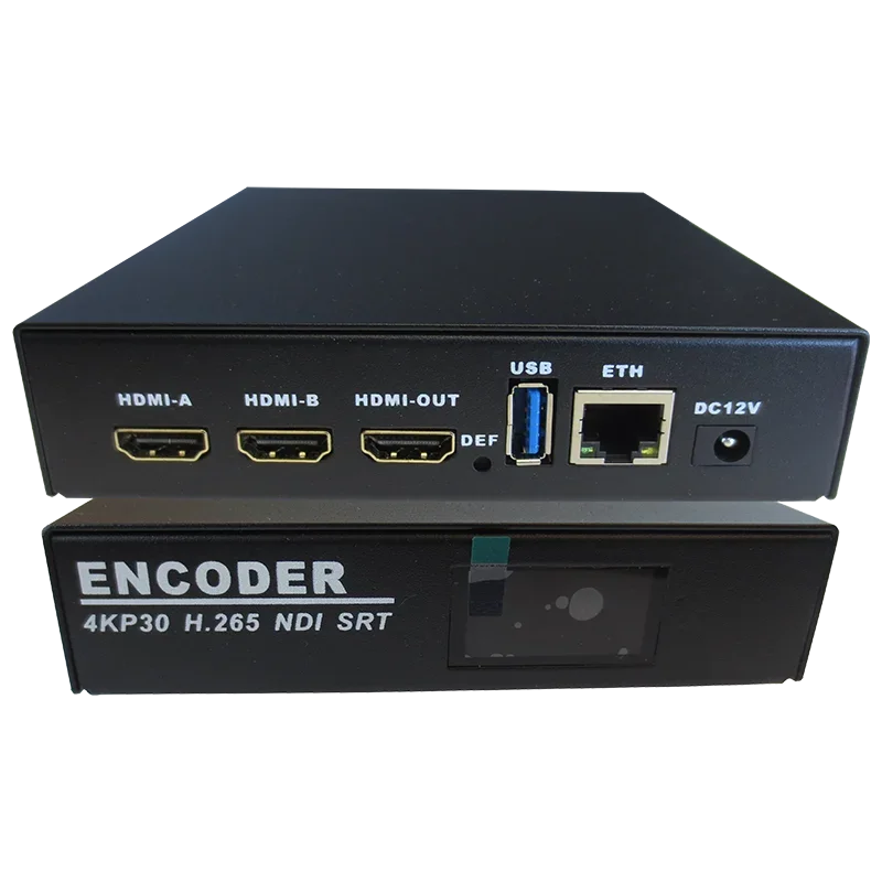

H265 H264 Network video NDI decoder for live streaming