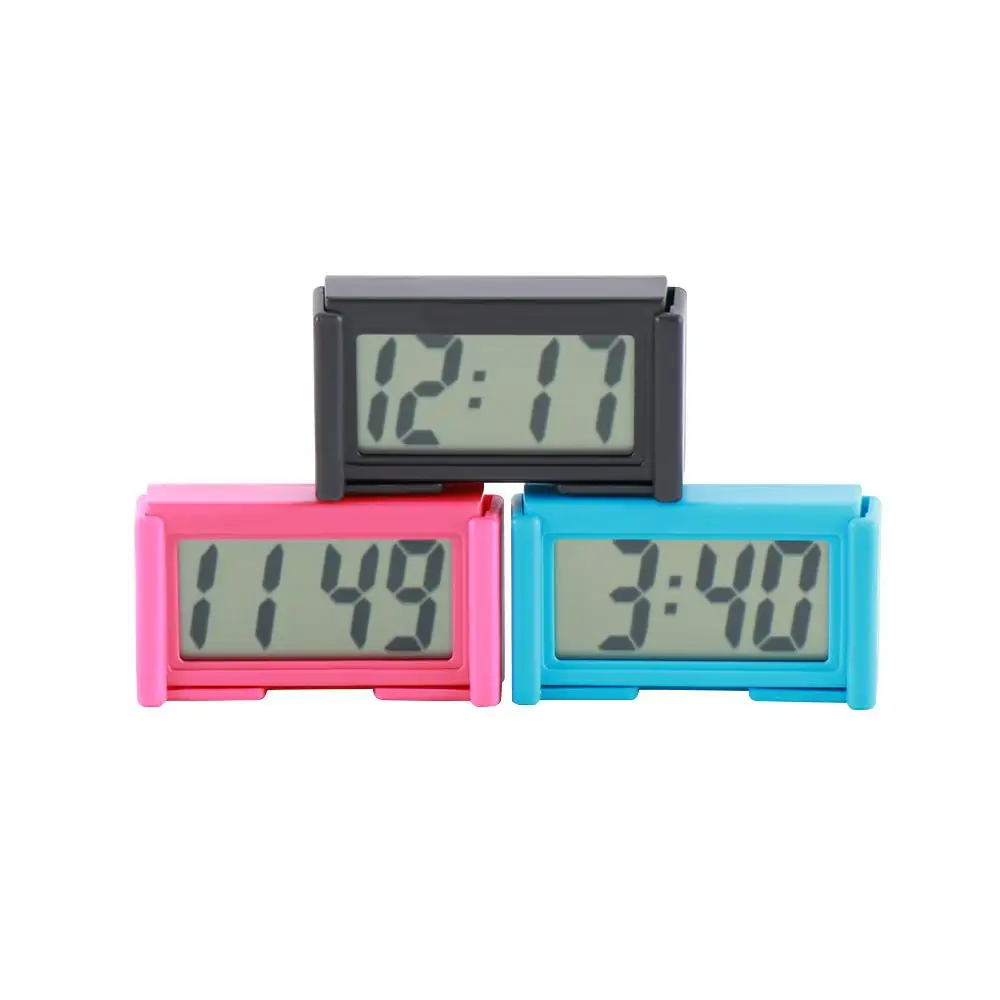 Car Interior LCD Screen Electronic Mini Calendar Digital Clock Table Clock