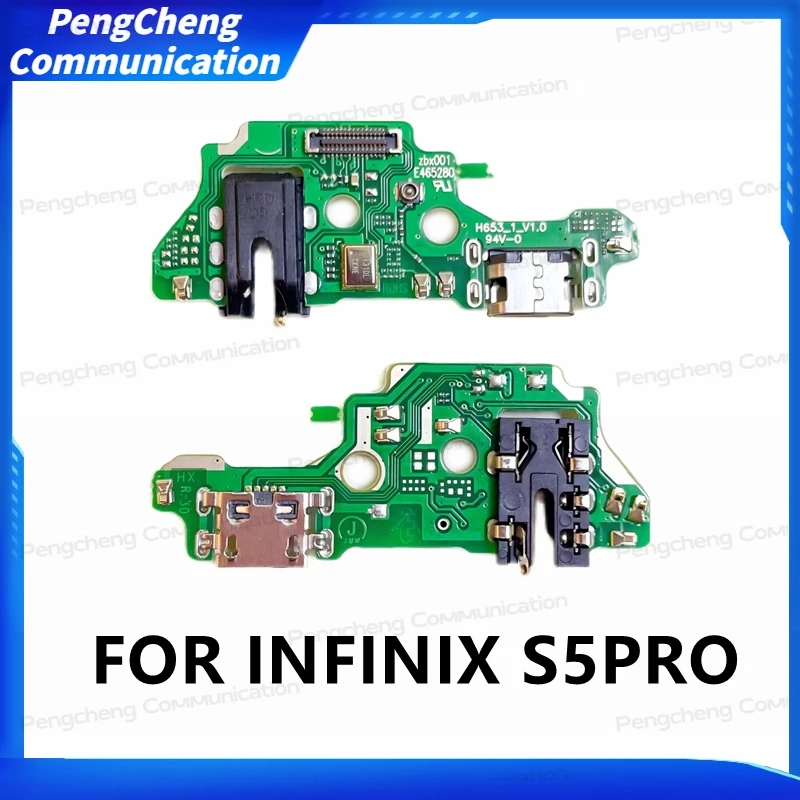 

10pcs For Infinix S5PRO Charging board Charging flex Charger flex mobile phone Parts Flex Cable