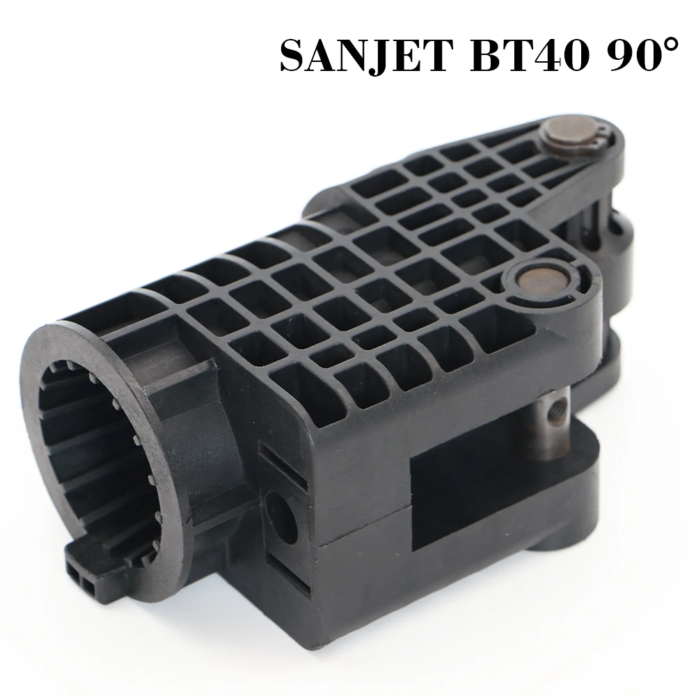 

Держатель для инструмента SANJET BT40 90 °, кружка дискового типа SANJET BT40, держатель инструмента 90 градусов, центр обработки кастрюль, фрезерный станок с ЧПУ