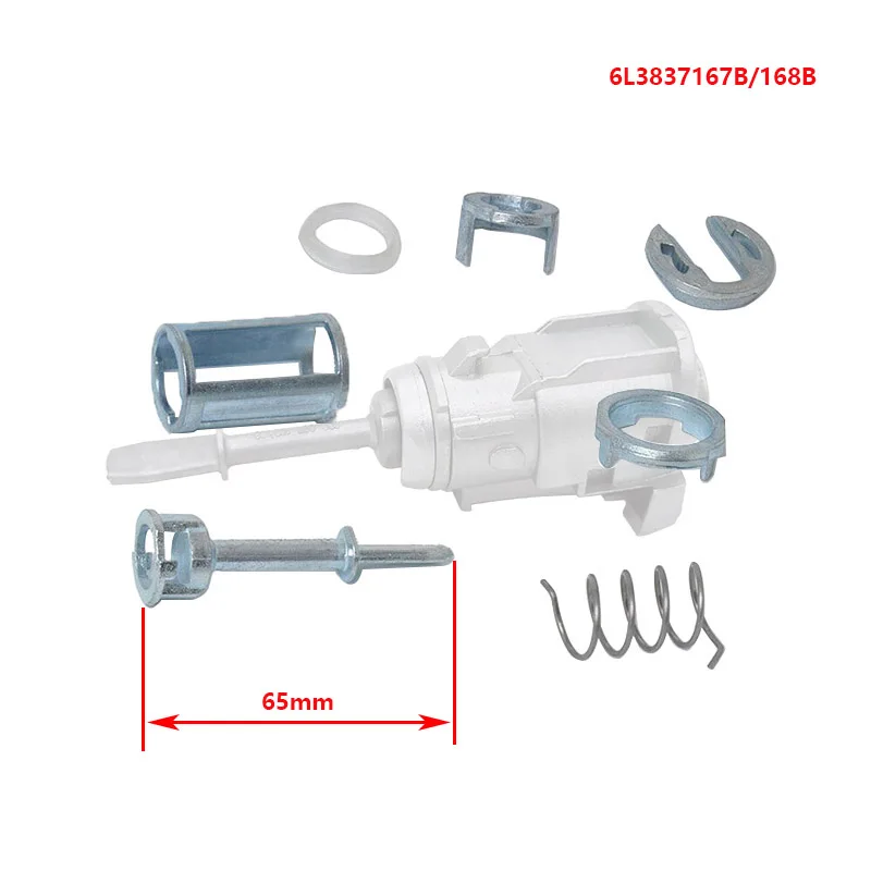 6L 3837167 B/168B DLA VW SEAT IBIZA CORDOBA CADDY ZESTAW NAPRAWCZY CYLINDERA ZAMKA DRZWI DO LEWEJ PRAWEJ STRONY NOWY 7 SZTUK — zdjęcie 6