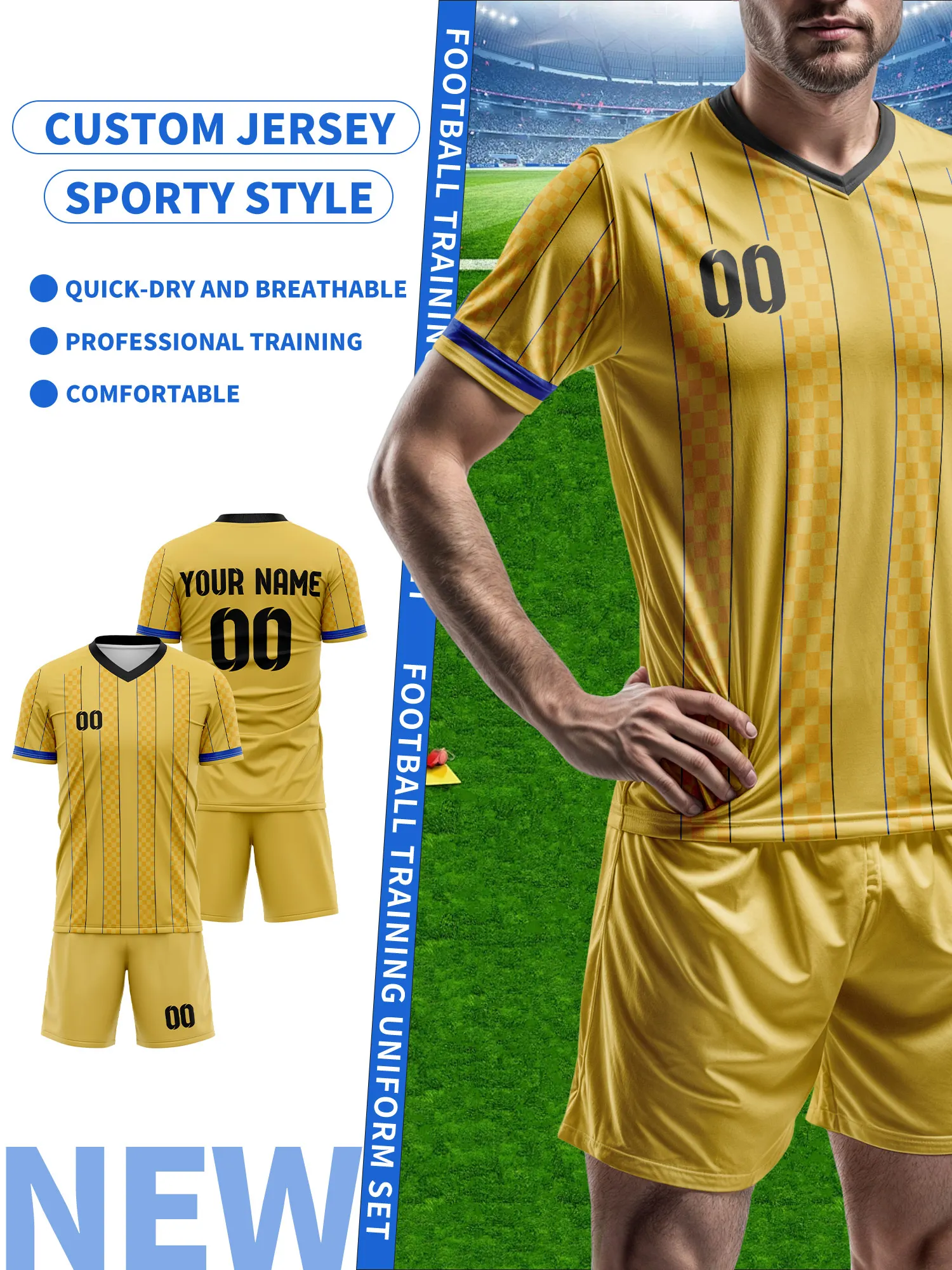 

Спортивные футболки с V-образным вырезом для мужчин и женщин 2026 года с индивидуальным именем и номером, быстросохнущие, модные, с технологией сублимации