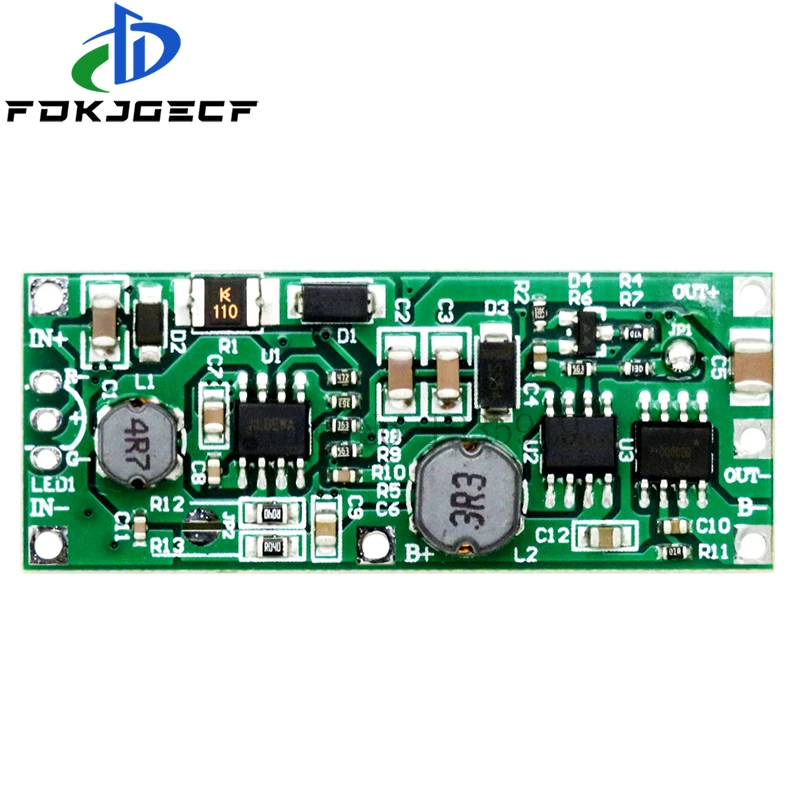 DC UPS 5-12V to 9V 12V 1A Uninterrupted Charging Module 18650 Lithium Battery Boost Step Up Power Supply Voltage Converter Board