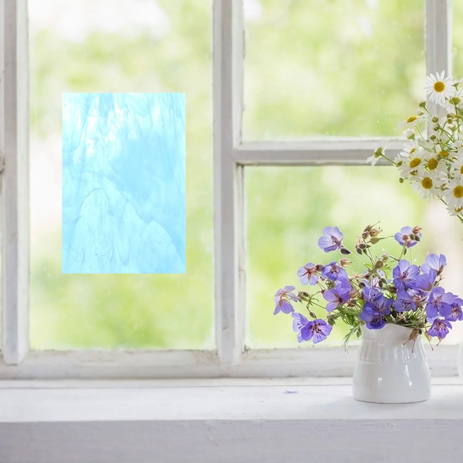 

DIY Glass Mosaics 6 Sheets Colored Mica Tiles Durable Stained Glass Art Handmade Picture Frames Crafts Making Tiles for Crafts