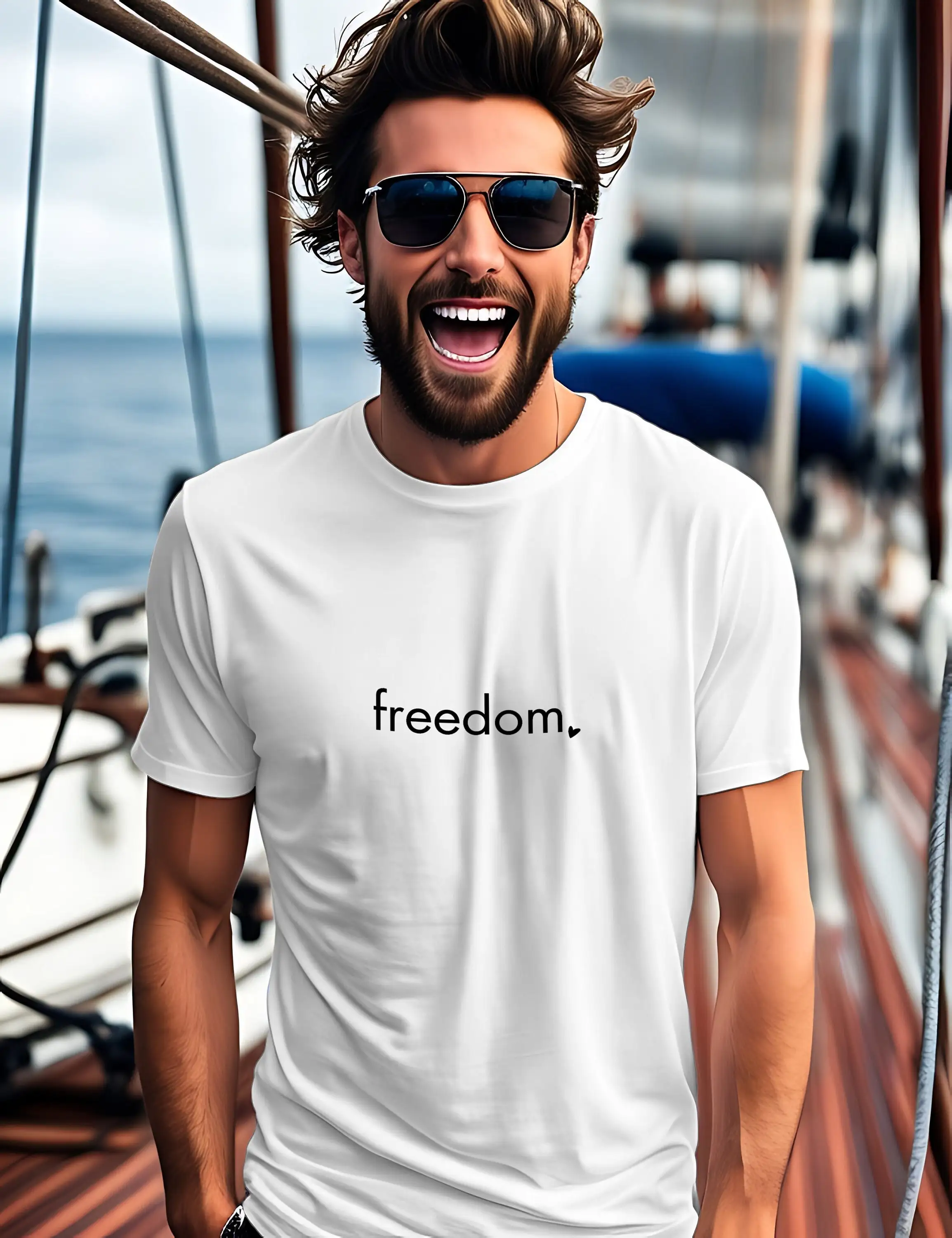 T Shirt Freedom Herz Freiheit Statement Unabhängigkeit Autonomie Selbstbestimmung Demokratie Toleranz Freie Liebe 307Apt2