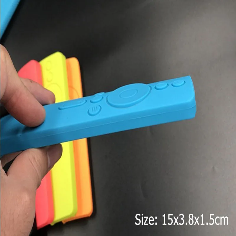 1pc Silicone Remote Control Cover for Xiaomi TV 4A Box Anti-slip Anti-fall Remote Control Case Holder Protective Dustproof Cover