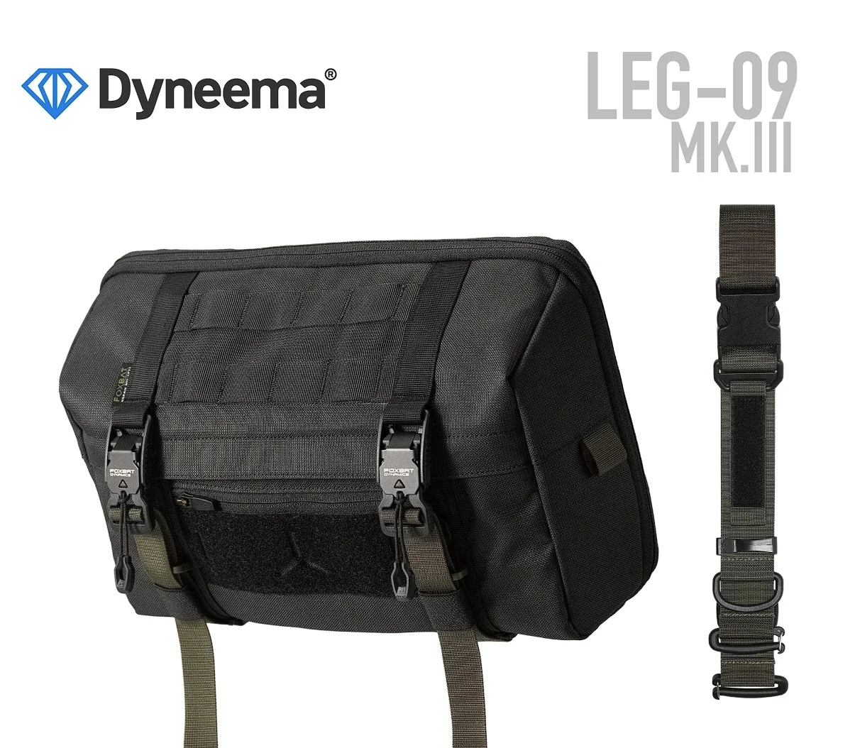 ​FOXBAT Industrial  Side Effect 3.0 LEG-09 MK3  Tactical Sling Bag – Optimized EDC Crossbody for Tech & Urban Carry​