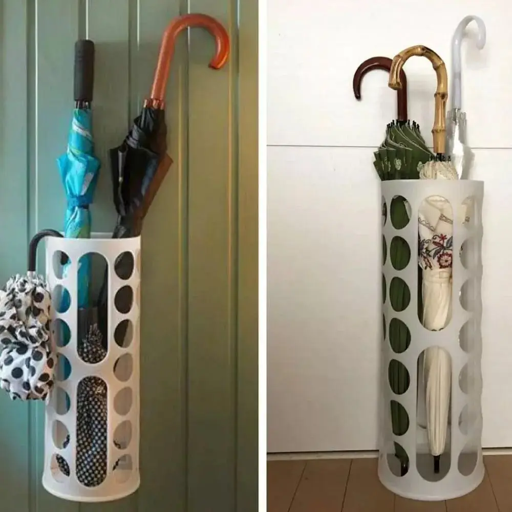 New Wall Mount Garbage Bag Storage Box Creative Foldable Grocery Storage Holder Kitchen Reused Storage Basket