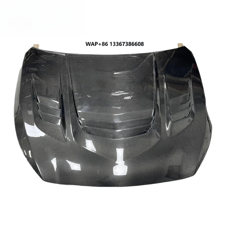 

New-Style Carbon Fiber Engine Hood with Multi-Vent Design, Compatible Q50/Q50L/Q50S for Upgrade & ModificationAV