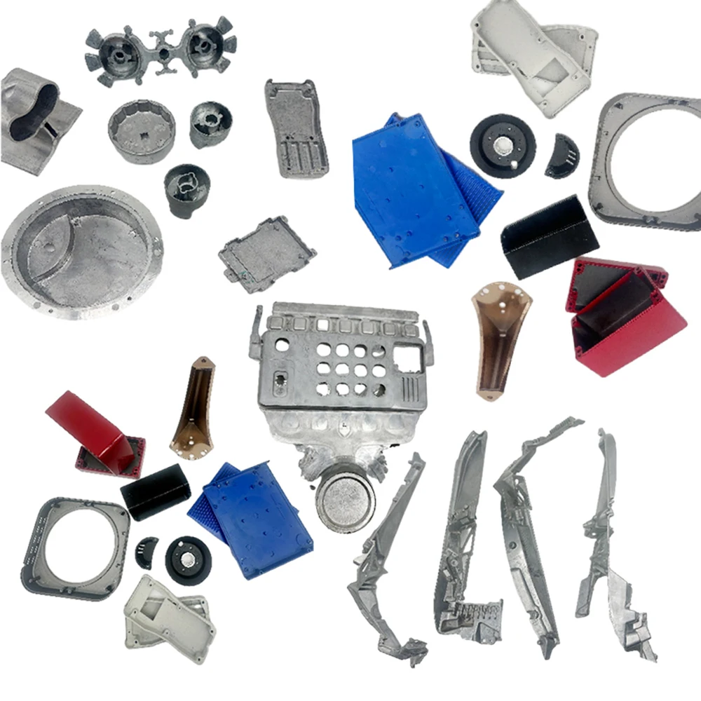 Custom CNC Machining Aluminum Die Casting LED Light Housing Corrosion Resistant Lighting Structural Parts Die Forming OEM Custom