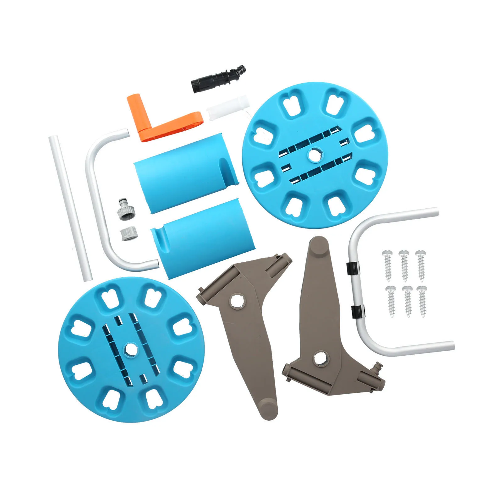 

Garden Hose Cart G1/2 Garden Water Hose Rack Gardening Waterpipe Cart Storage Car Washer Tool for 30m Hose Garden Waterpipe Cart