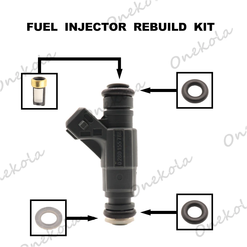 Fuel Injector repair kit Orings Filters for For BMW MOTORCYCLES R 1100 1150 1200 850 0280155788